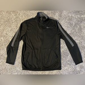 Nike Full Zip Black and Gray